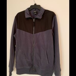Russell brand men’s zip-up fleece; brand new!